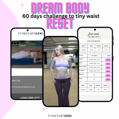 60 days challenge to tiny Waist-DreamBodyReset